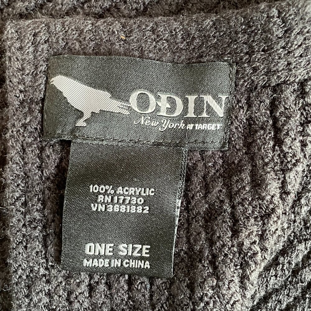 Odin New York for Target dark gray knit scarf - Picture 7 of 8